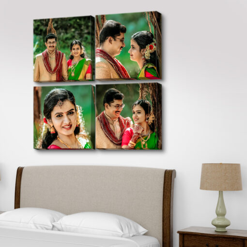 Personalized Canvas Wall Display | Happy Family 1