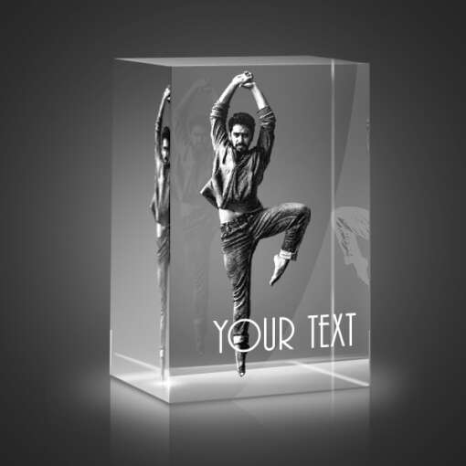 Personalized Friendship Day 3D Crystal 12x8x6 1