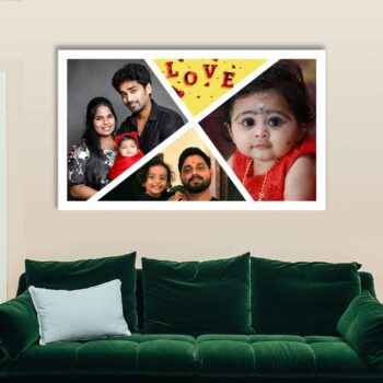 Personalized Photo Collage Canvas Design 10