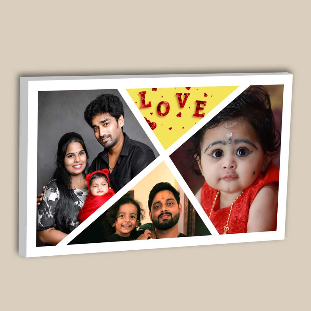 Personalized Photo Collage Canvas Design 10 Photoland