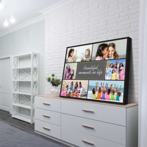 Personalized Photo Collage Canvas Design 12