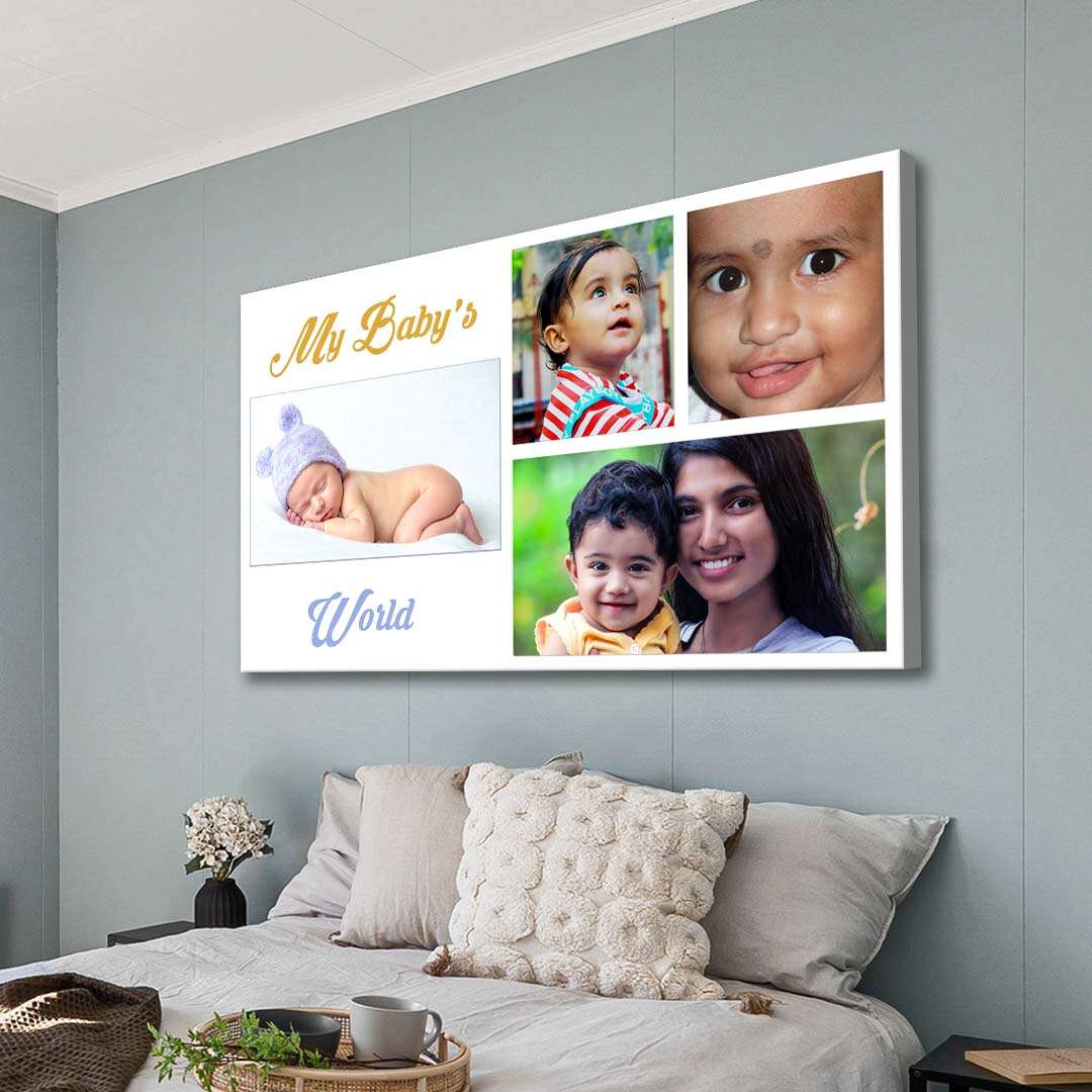 Personalized Photo Collage Canvas Design 5 1 Personalized Photo Collage Canvas Design 5