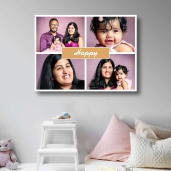 Personalized Photo Collage Canvas Design 7