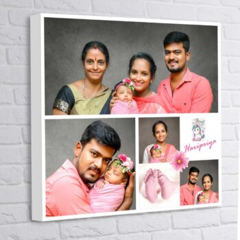 Personalized Photo Collage Canvas Design 8