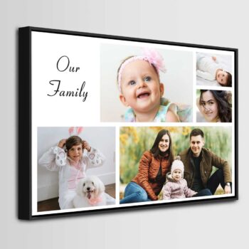 Alternative view of Personalized Photo Collage Canvas Design 15