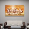 Personalized Landscape Canvas Photo Print | Seven Horse Wall Decor 3