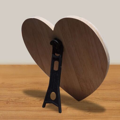 Test-Wooden engraving Heart-8x7_9x8 - Image 4