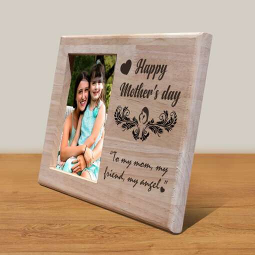 Home Decor Gifts | Wooden Engraving Photo Frame & Plaques - Image 2