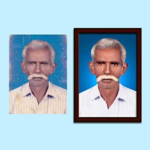 Personalized Restoration Photo Print Color to Color