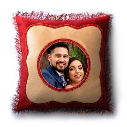 Personalized wedding anniversary Photo Pillow 1