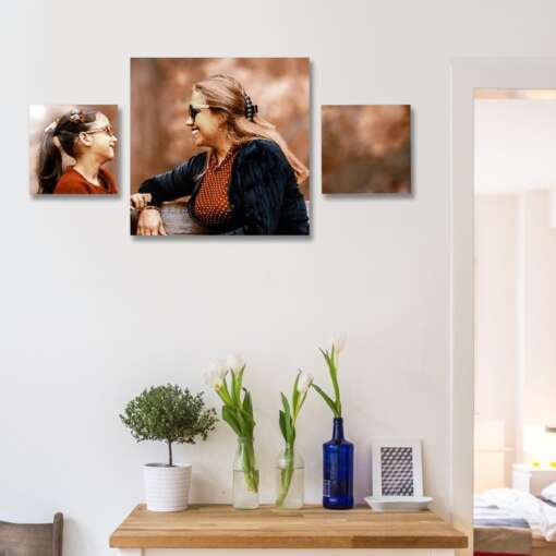 Personalized Split Photo Canvas Design 13 | Mother's Love 1