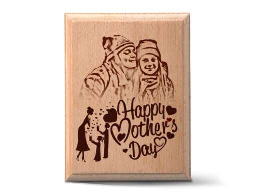Personalized Wooden Photo Art Frame | Wooden Gifts | Mother's Day Design 4 1