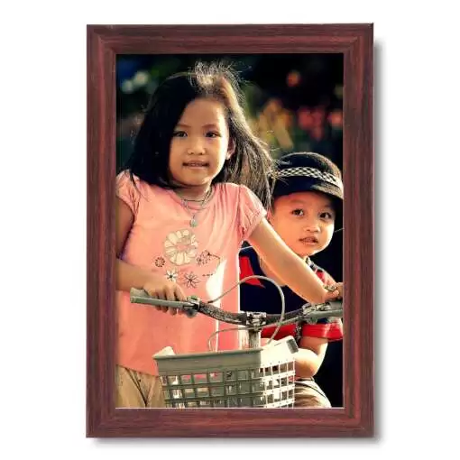 Personalized Brown Synthetic Photo Frame Design 11 1