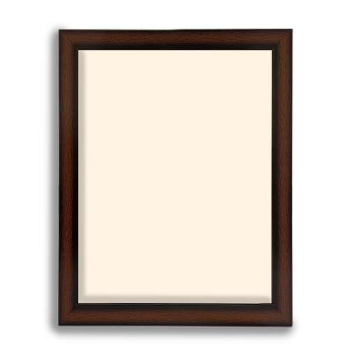 Personalized Light Brown Synthetic Photo Frame Design 11 2