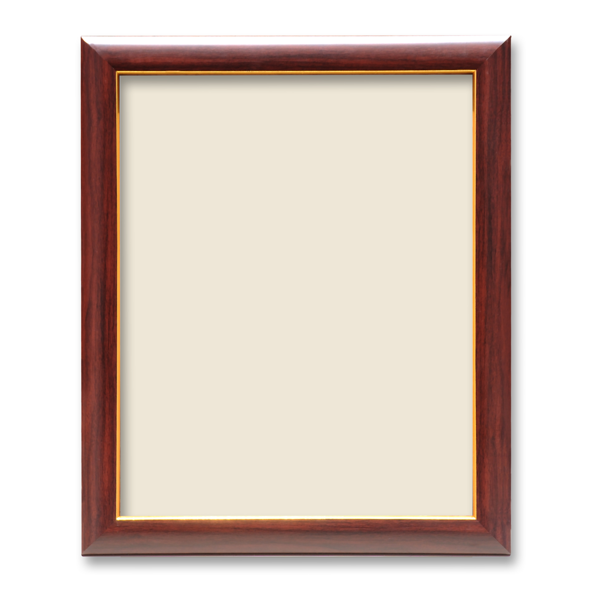 Personalized Brown With Golden Synthetic Photo Frame Design 9