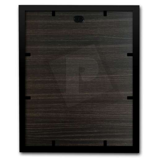 Personalized Brown with Black Synthetic Photo Frame Design 10 5