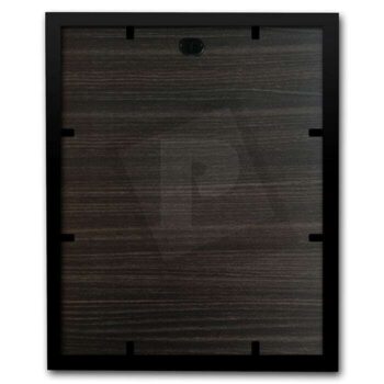 Personalized Brown with Black Synthetic Photo Frame Design 10 10