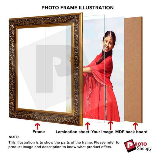 Personalized Designed Synthetic Photo Frame Design 3 4
