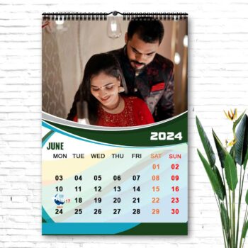 2024 Personalized Wall Calendar | 12 Pages Photo Calendar | 12×18 Inch Design 9 23