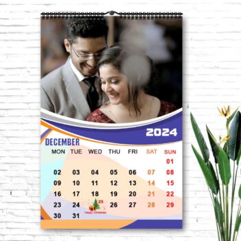 2024 Personalized Wall Calendar | 12 Pages Photo Calendar | 12×18 Inch Design 9 18