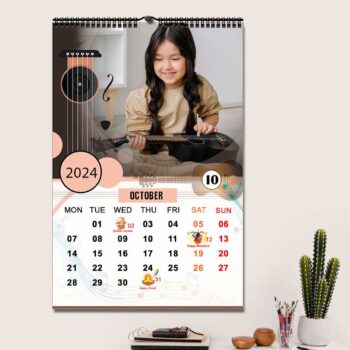 2024 Personalized Wall Calendar | 12 Pages Photo Calendar | 12×18 Inch Design 3 24