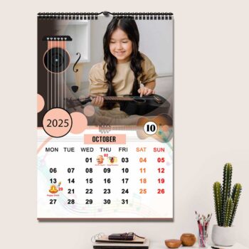 2025 Personalized Wall Calendar | 12 Pages Photo Calendar | 12×18 Inch Design 3 11