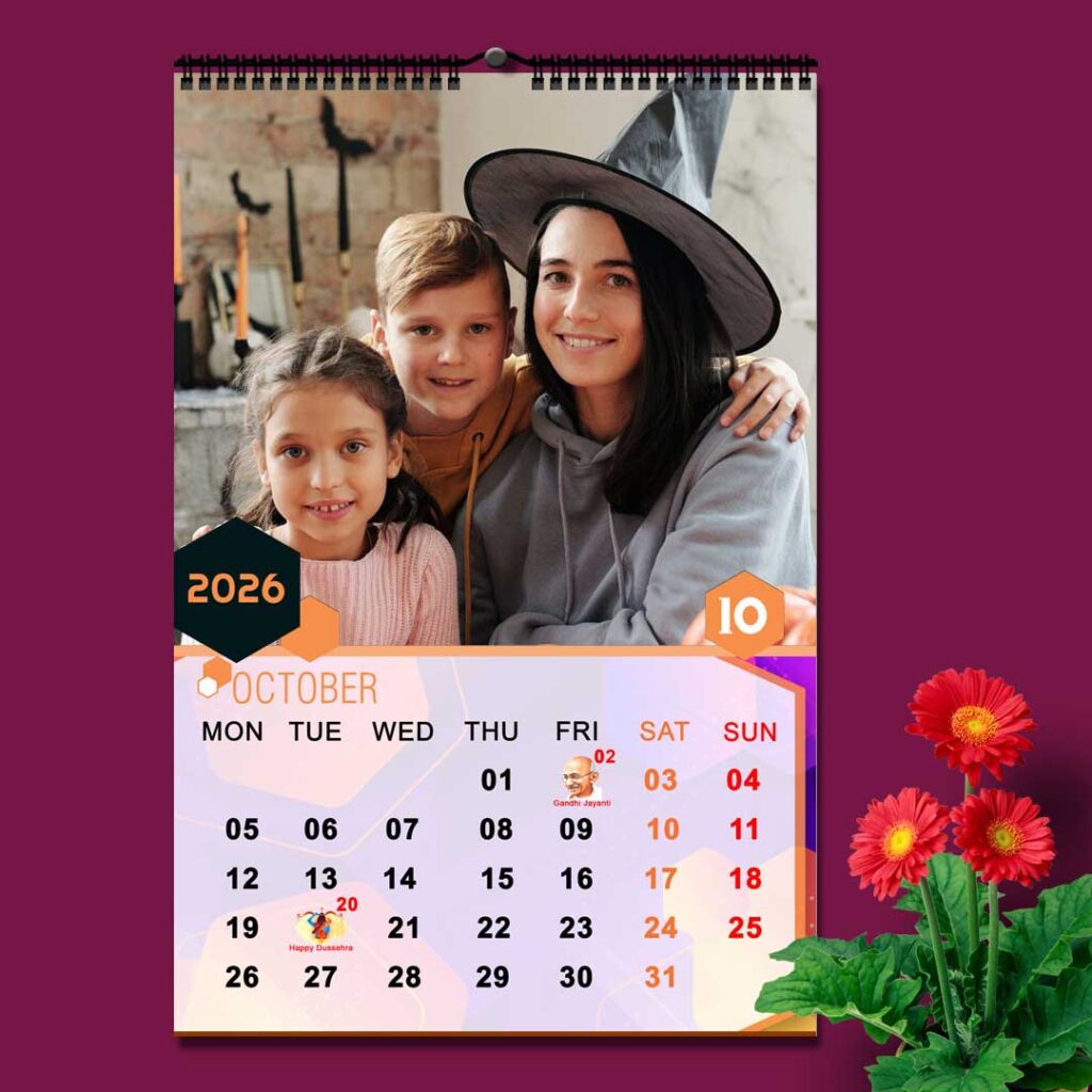 2026 Personalized Wall Calendar | 12 Pages Photo Calendar | 12×18 Inch ...