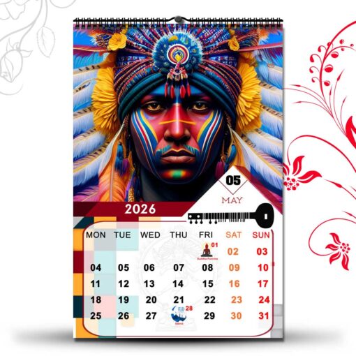 2026 Personalized Wall Calendar | 12 Pages Photo Calendar | 12×18 Inch Design 2 - Image 7