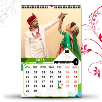 2026 Personalized Wall Calendar | 12 Pages Photo Calendar | 12×18 Inch Design 2 7