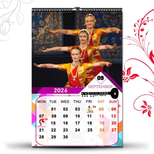 2026 Personalized Wall Calendar | 12 Pages Photo Calendar | 12×18 Inch Design 2 - Image 11