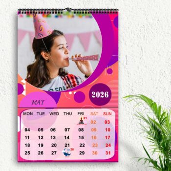 2026 Personalized Wall Calendar | 12 Pages Photo Calendar | 12×18 Inch Design 1 6