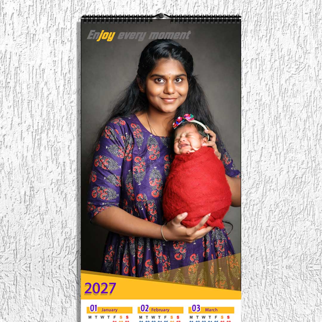 2027 Photo Poster Calendar | Single-Sheet Wall Calendar - Image 2