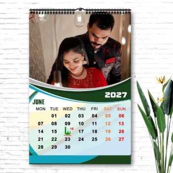 2027 Personalized Wall Calendar | 12 Pages Photo Calendar | 12×18 Inch Design 9 - Image 7