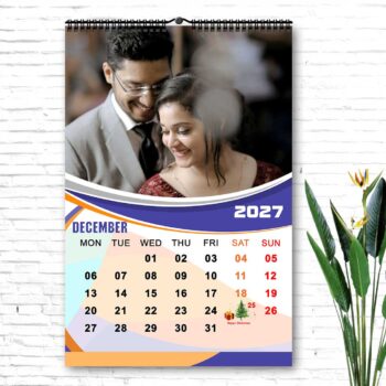 2027 Personalized Wall Calendar | 12 Pages Photo Calendar | 12×18 Inch Design 9 - Image 13