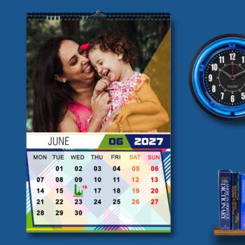 2027 Personalized Wall Calendar | 12 Pages Photo Calendar | 12×18 Inch Design 7 - Image 7
