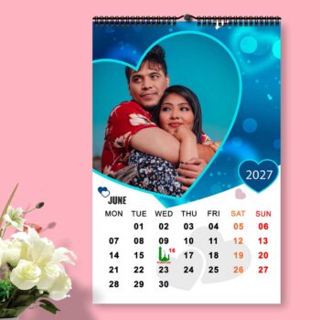 2027 Personalized Wall Calendar | 12 Pages Photo Calendar | 12×18 Inch Design 5 - Image 7