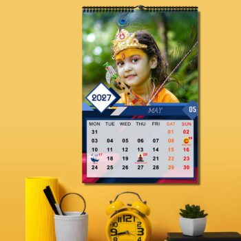 2027 Personalized Wall Calendar | 12 Pages Photo Calendar | 12×18 Inch Design 4 - Image 6