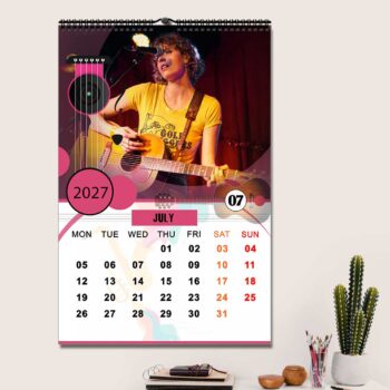 2027 Personalized Wall Calendar | 12 Pages Photo Calendar | 12×18 Inch Design 3 - Image 8
