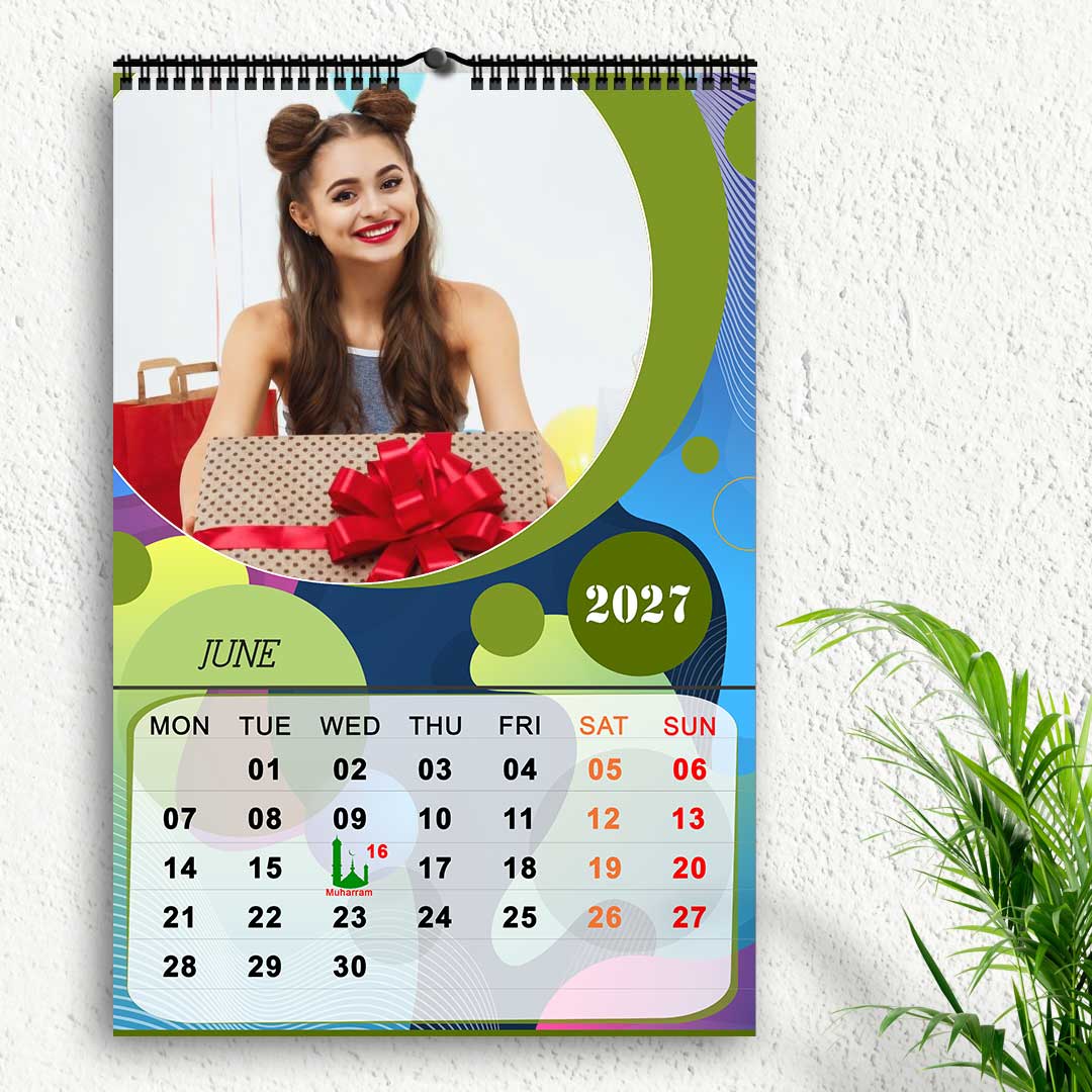 2027 Personalized Wall Calendar | 12 Pages Photo Calendar - Image 7