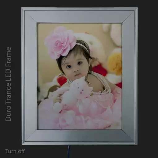 Personalized LED Photo Frame 10 x 12 inches 2