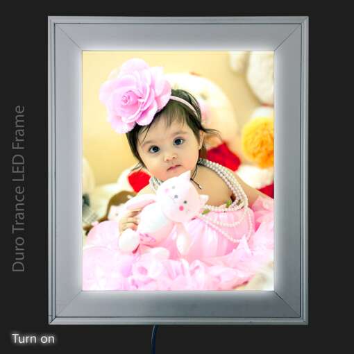 Personalized LED Photo Frame 10 x 12 inches 1