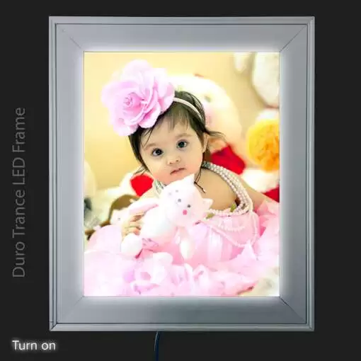 Personalized LED Photo Frame 10 x 12 inches 1