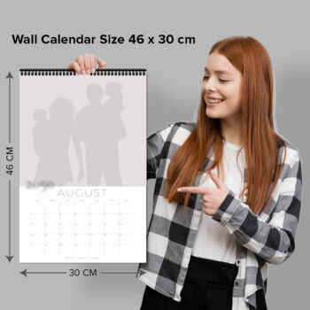 2024 Personalized Wall Calendar | 6 Pages Photo Calendar | 12×18 Inch Design1 9