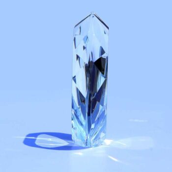 Personalized UV print Crystal Heart Cut Diamond 10