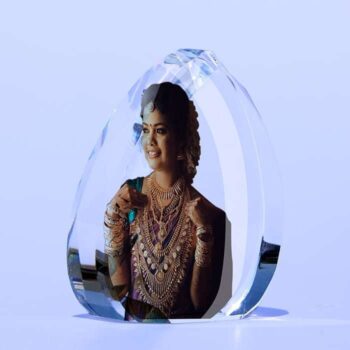 3d crystal with photo