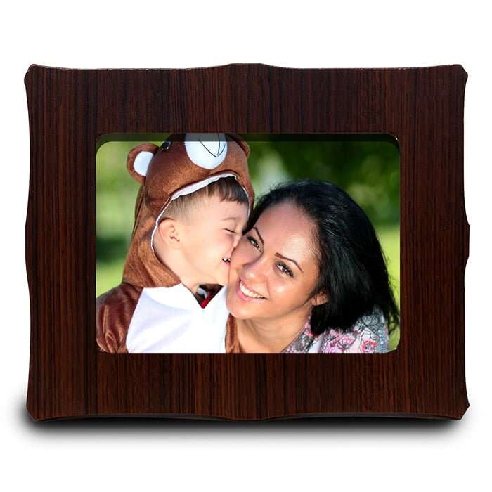 Personalized Dark Brown Designer Photo Frame