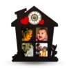Personalized Home Designed Collage Photo Frame With Clock 4