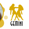 Personalized Sky Blue Heart Handle Mug Gemini Sun Sign Design 25 2