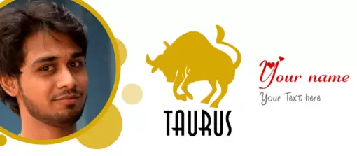 Personalized Two Tone Pink Mug Taurus Sun Sign Design 37 1