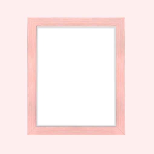 Personalized Light Pink Synthetic Photo Frame Design 1 2
